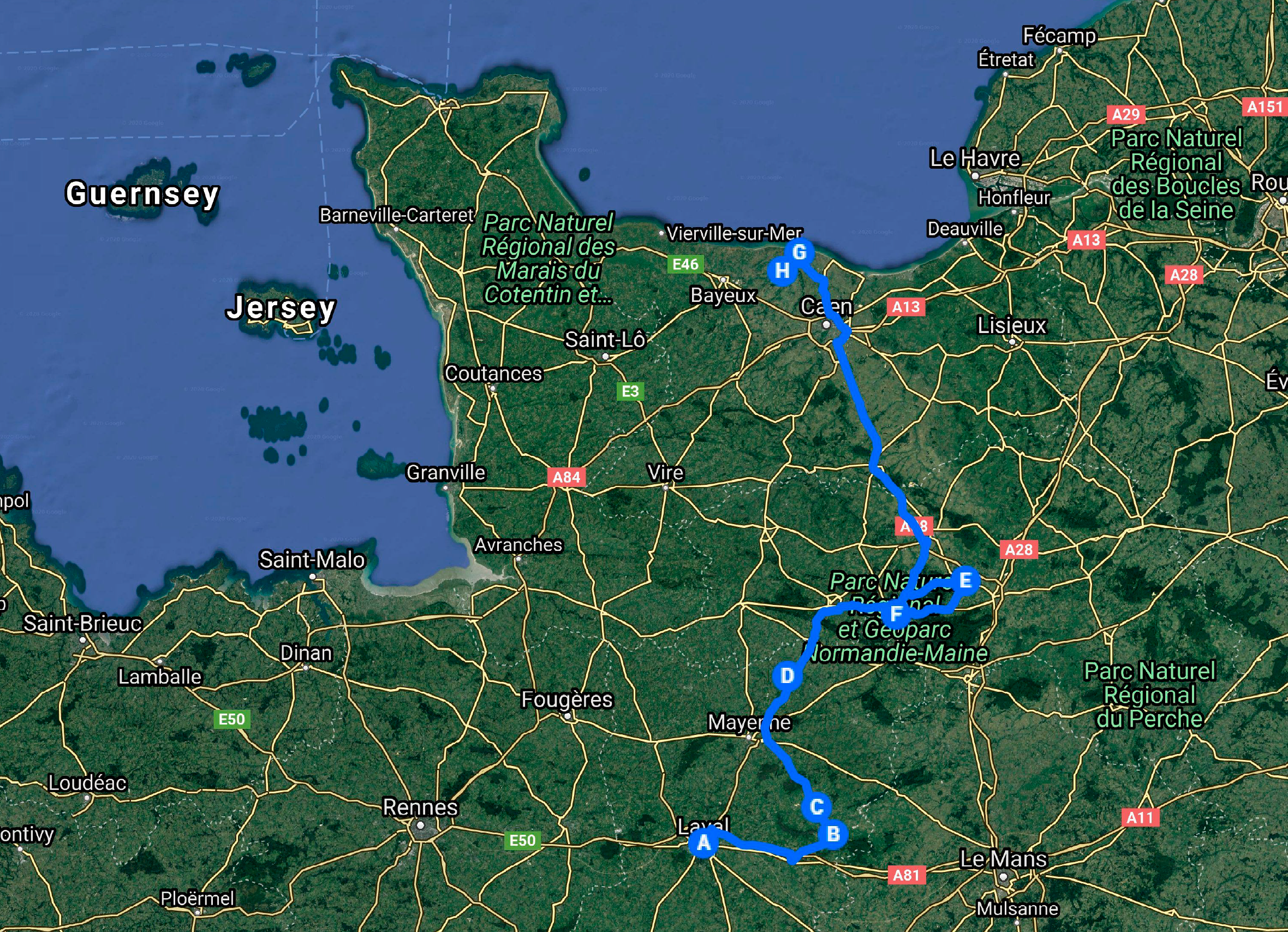 Ruta día 11 Ruta día 11