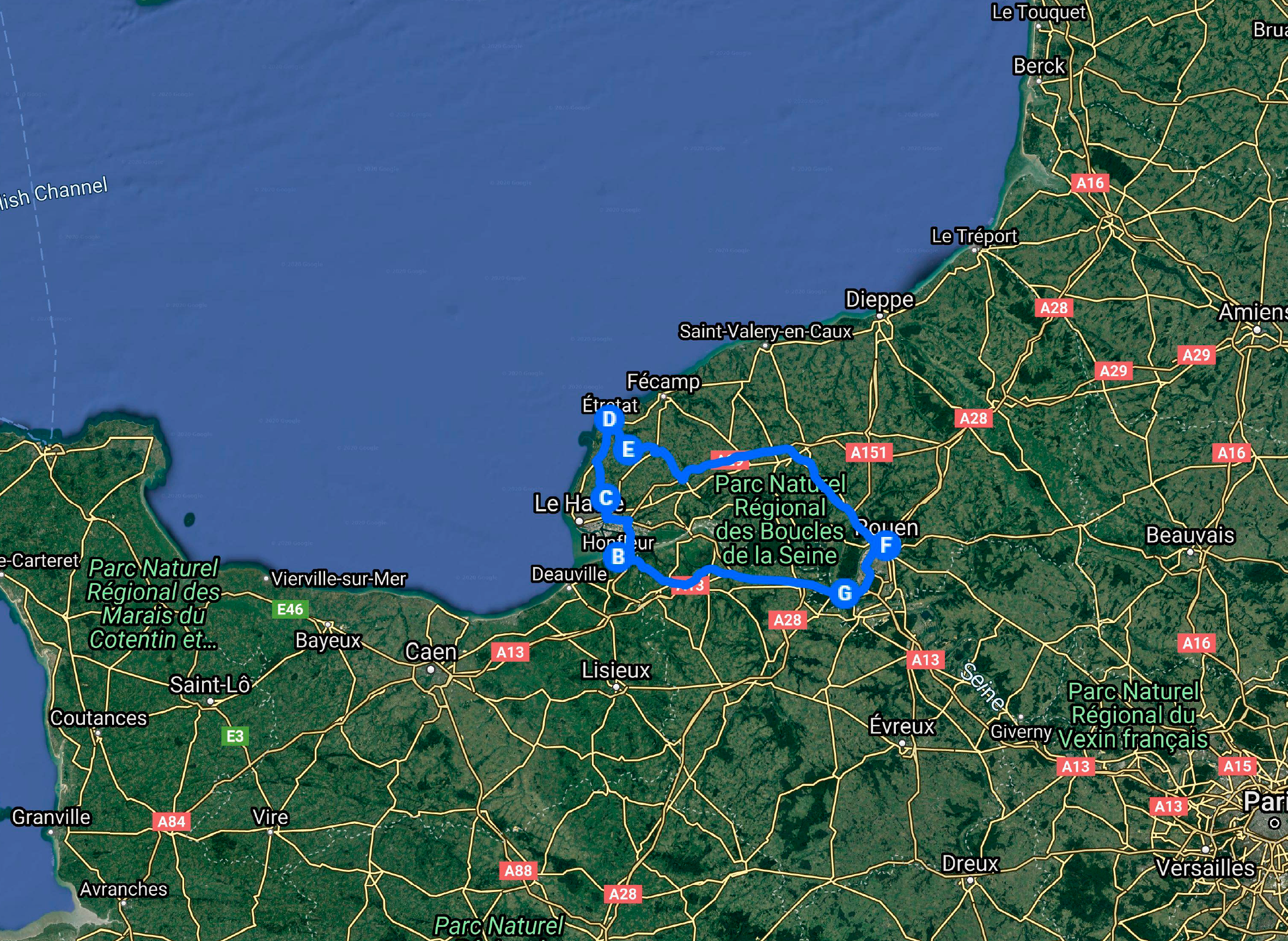 Ruta día 15 Ruta día 15