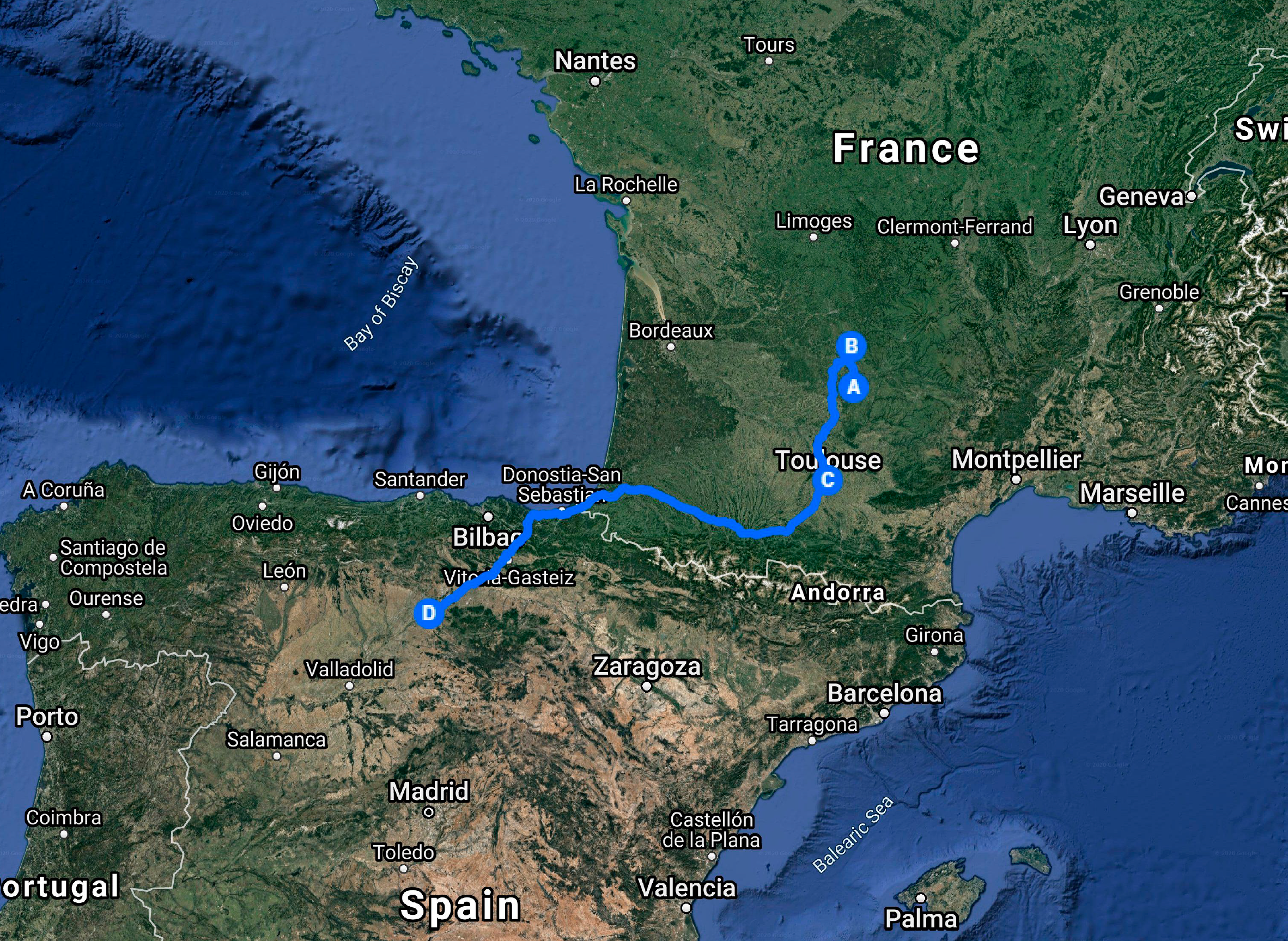 Ruta día 20 Ruta día 20