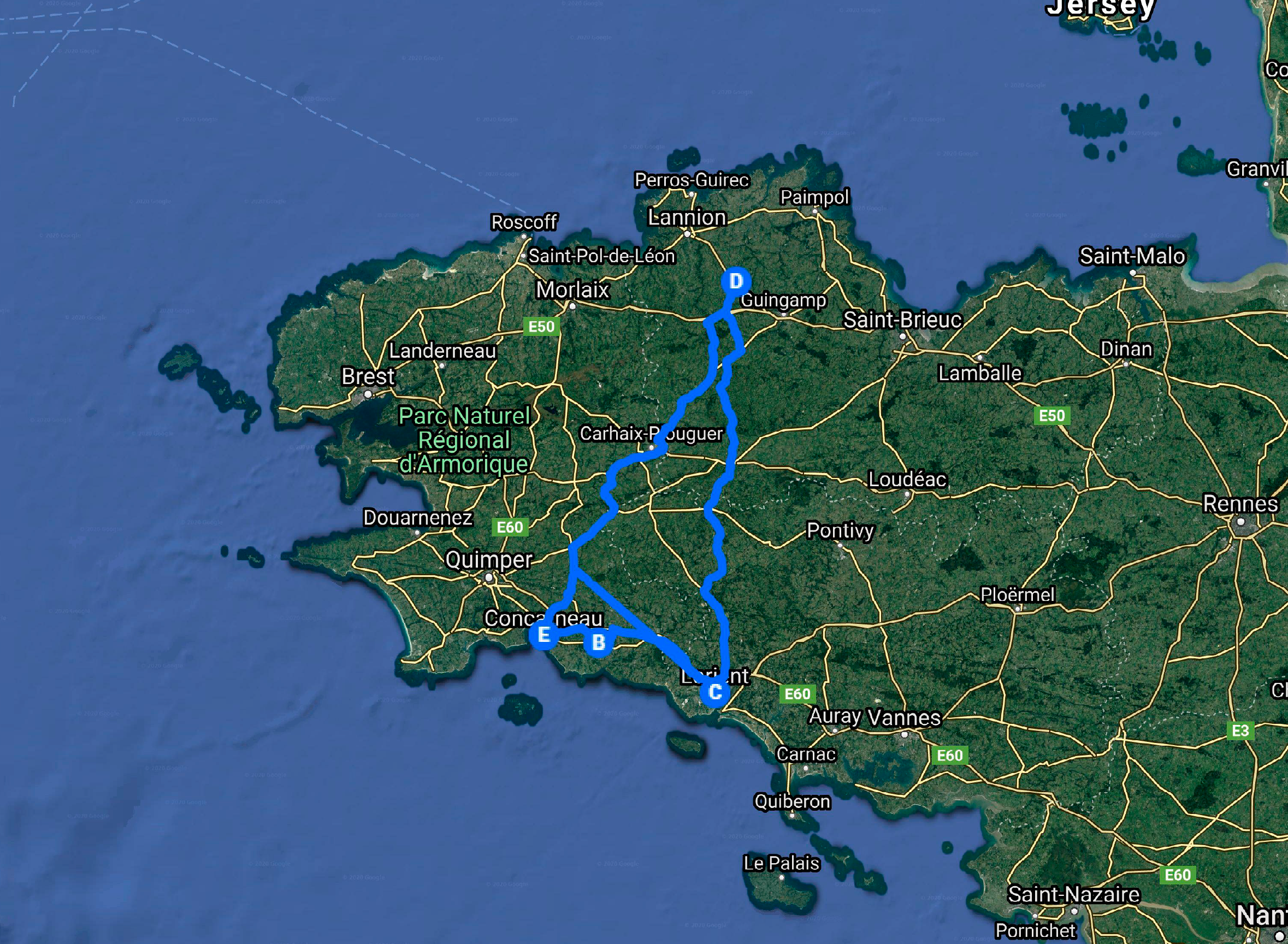 Ruta día 7 Ruta día 7